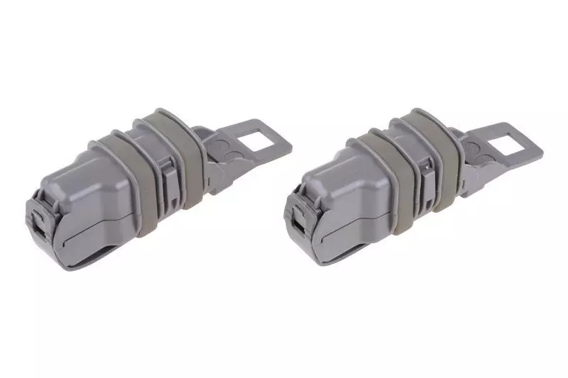 Zestaw 2 ładownic FAST na magazynki pistoletowe - foliage green