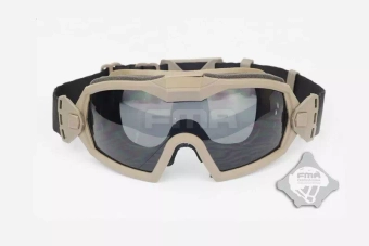 Gafas reguladoras versión actualizada (ventilada) - tierra oscura
