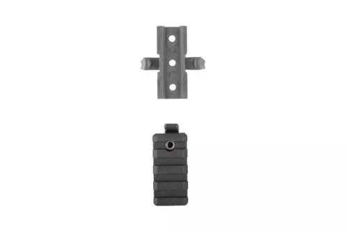 Set of mounting rails for the FAST type helmets - foliage green
