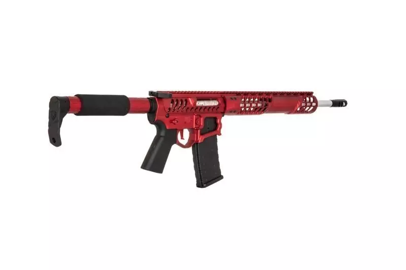 Airsoftová zbraň puškaeMG F-1 BDR PTU - červená