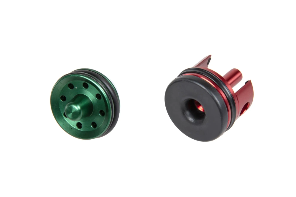 Sada pístů a hlavy válců TopMax ERGAL CNC DMR Air-Brake (černá PAD)