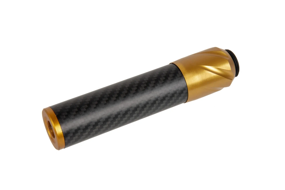 Karbonowy tłumik dźwięku DSL2 36x150mm - Złoty 