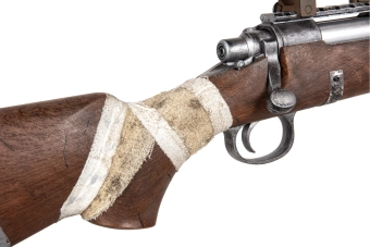 Replika odstřelovací pušek MB03E se zaměřovačem - dřevo - Beast Hunter