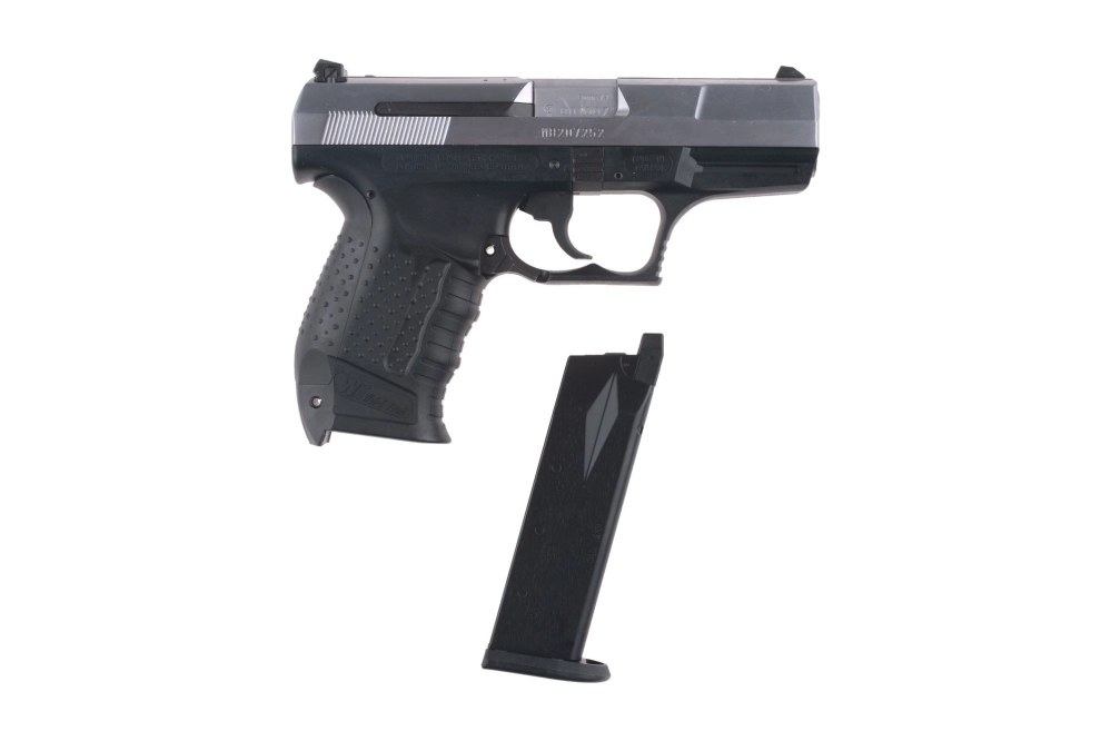 Pistolet airsoft GBB E99 - argent