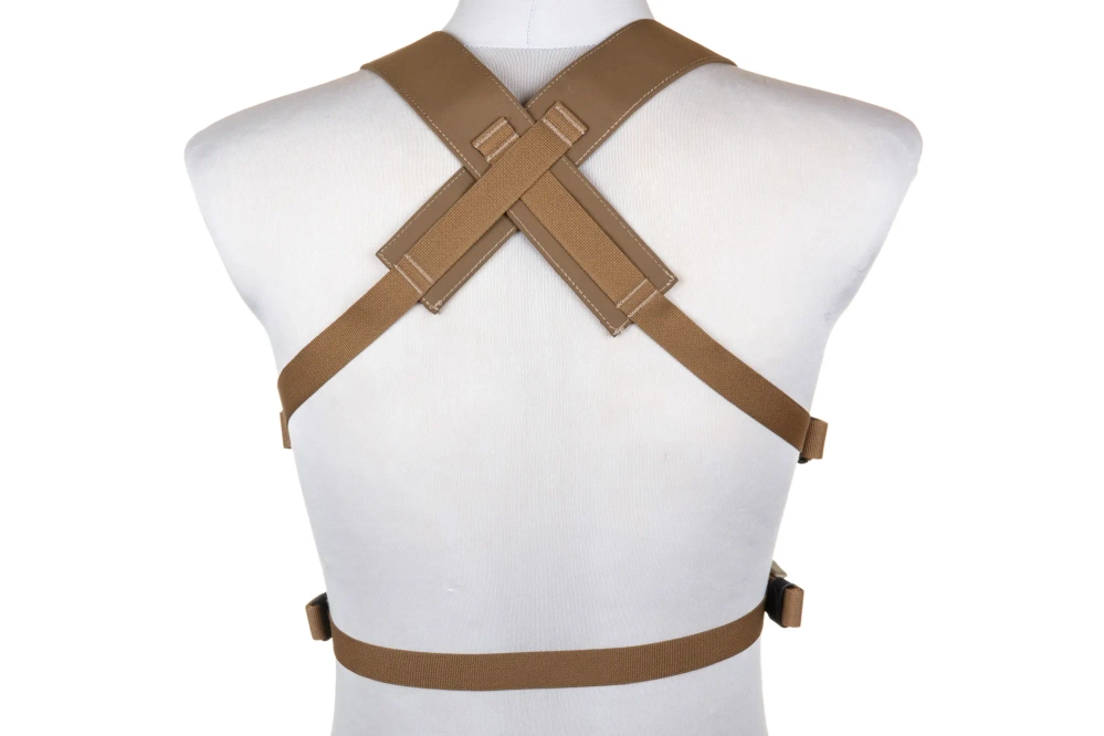 Kamizelka typu Chest Rig Ape Force Gear D3CRM Coyote Brown