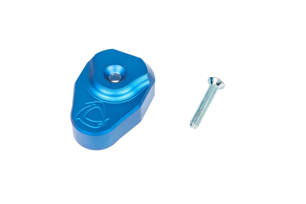 CNC steun voor M4/M16 AEG/HPA replica's - Blauw