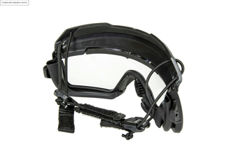 2in1 Tactical Goggles - Black