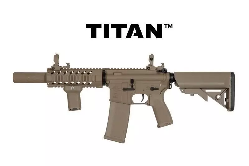 Airsoftová zbraň puškaka RRA SA-E11 EDGE™ TITAN™ V2 Custom - Full-Tan