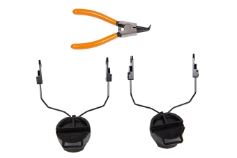 Adaptateur de casque MSA Sordin pour rails ARC OPS-CORE - Noir