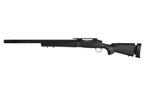 Airsoftová odstřelovací puška Xtreme Bull Barrel MOD24-X - černá