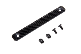 Cubrecarril RS CNC Tipo MD (versión larga) Negro