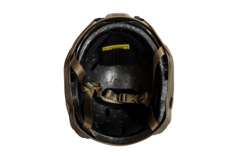 helma Replica X-Shield MH s brýlemi - Tan