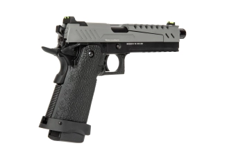 Airsoft pistole Hi-capa 5.1 Split Slide - šedý/černý