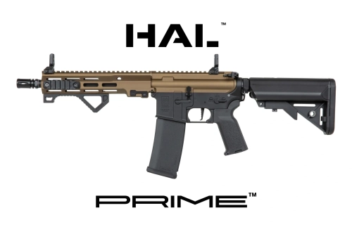Airsoft geweer Specna Arms SA-P23 Prime™ HAL™ ETU met brushless motor Half-Bronze