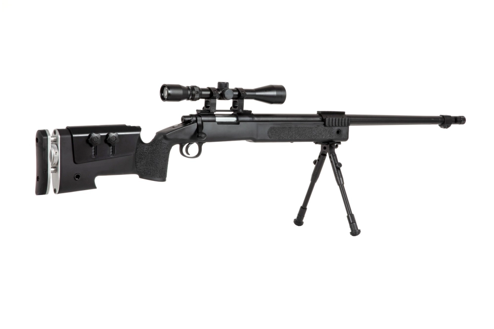 MB17D Sniper Rifle Replica with Scope and Bipod