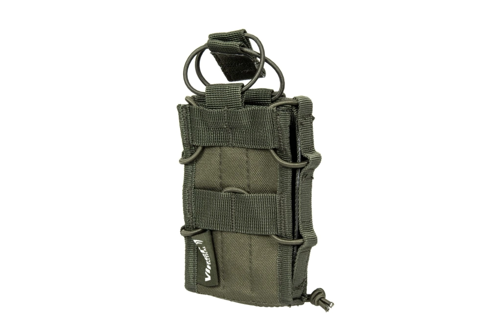 Pochette Elite pour 1 chargeur type M4/M16 - vert olive