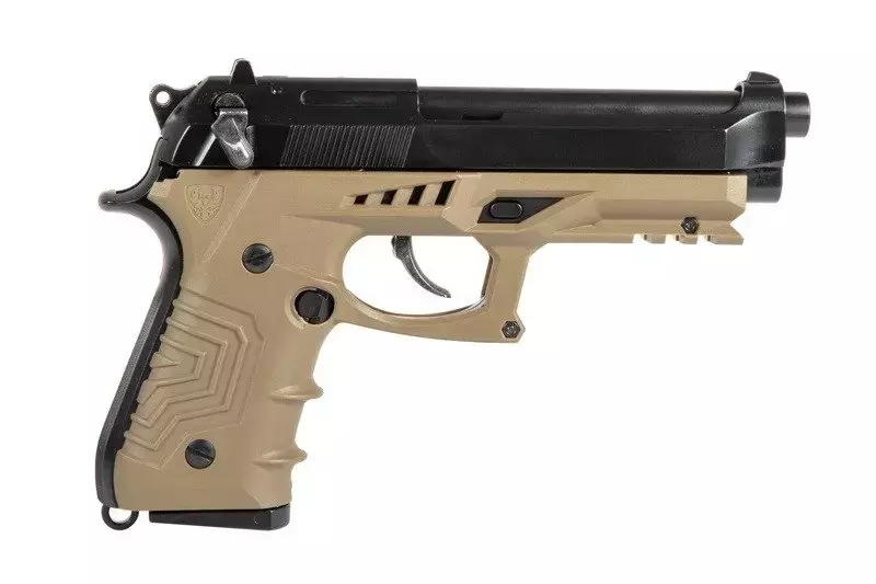 Pistola de airsoft HG-173BBZ-C - bronceado