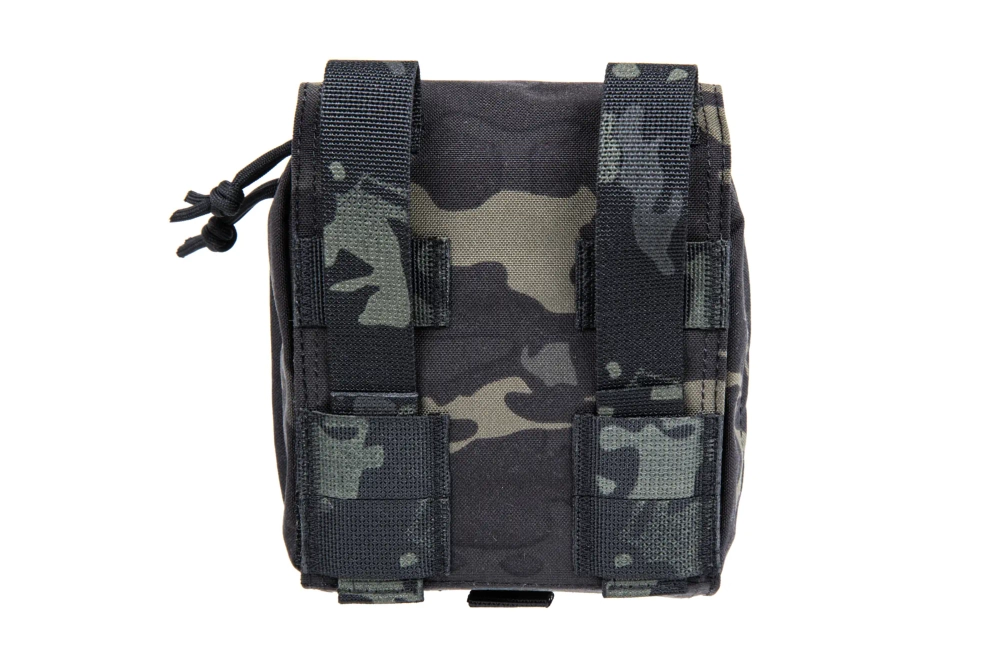 Eerste hulp kit met Molle paneel Wosport MC Zwart