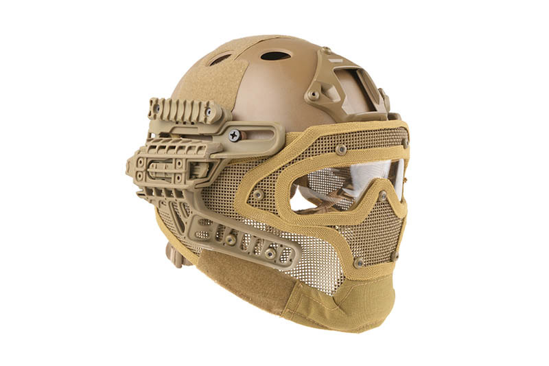 Réplique du casque FAST Gunner (PJ) - Tan
