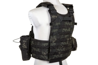 Chaleco plate carrier Emerson Gear 6094A Style con kit de carga MC Negro