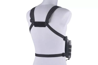 Rychlá vesta Chest rig - černá