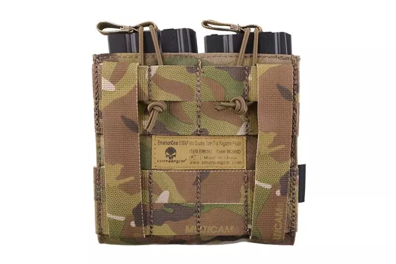 Funda doble Open Top para M4/M16 + cargadores de pistola - MC