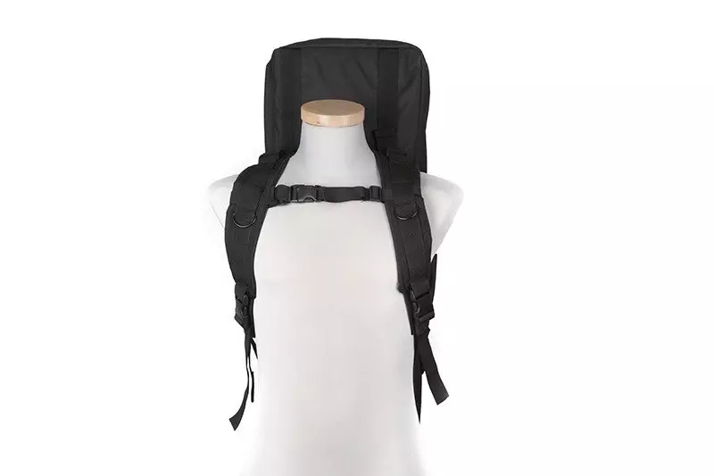 Double housse pour arme 90cm - noir