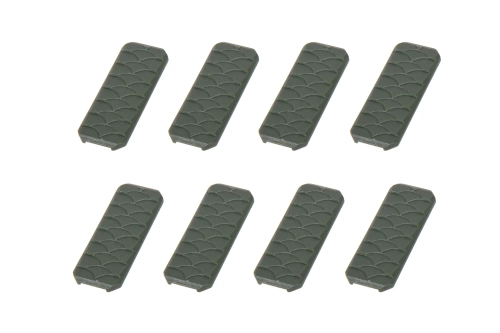 Set of coverings for M-LOK type 3 rails Olive