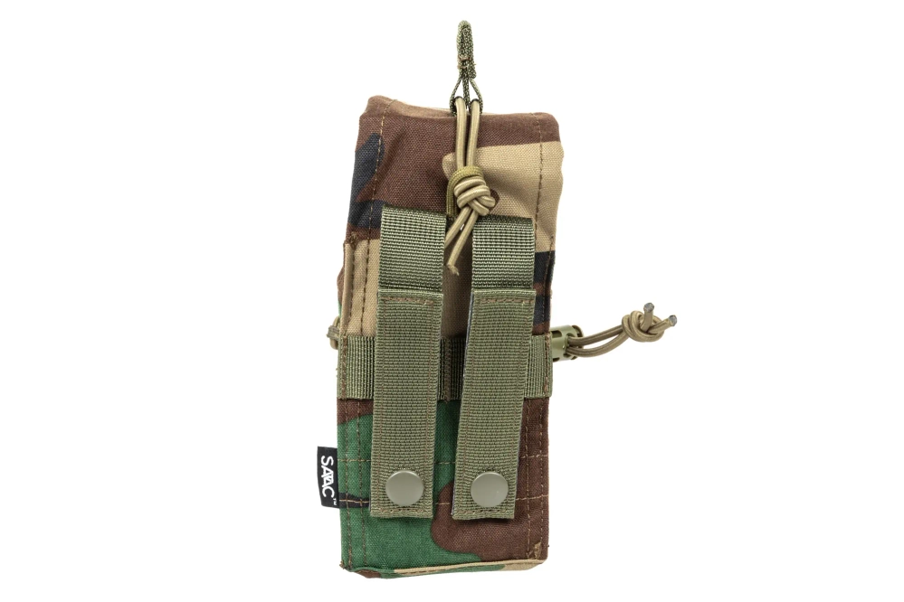 Specna Arms Tactical Woodland double pochette à poche universellele