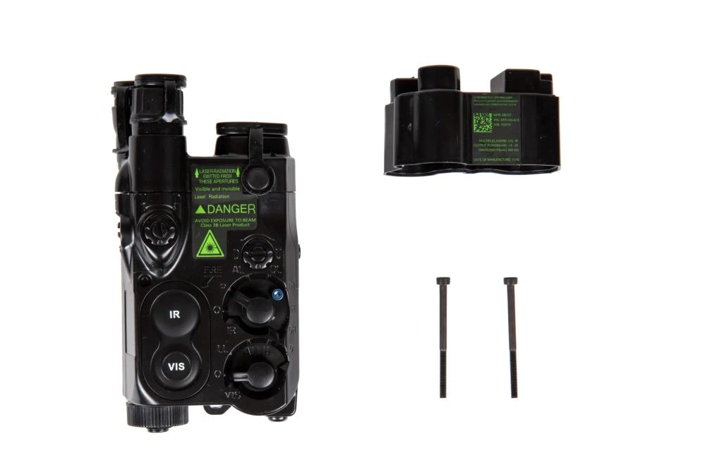 Bateriový box typu AN/PEQ-16 - černý