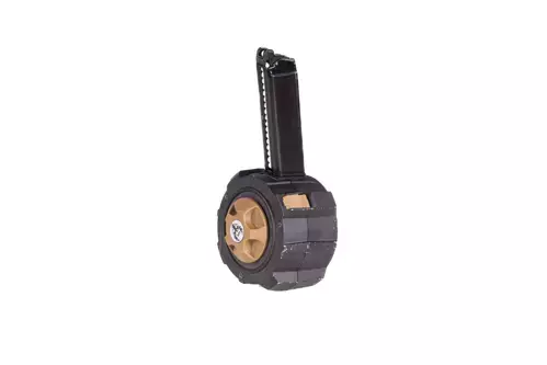 Gas drum magazine 130 pellets for G17 replicas (OUTLET)