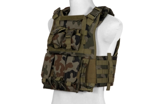 Chaleco táctico tipo Plate carrier - wz.93 forest panther