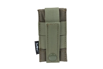 Pojedyncza ładownica typu Open Specna Arms Tactical na magazynki pistoletowe Oliwkowa