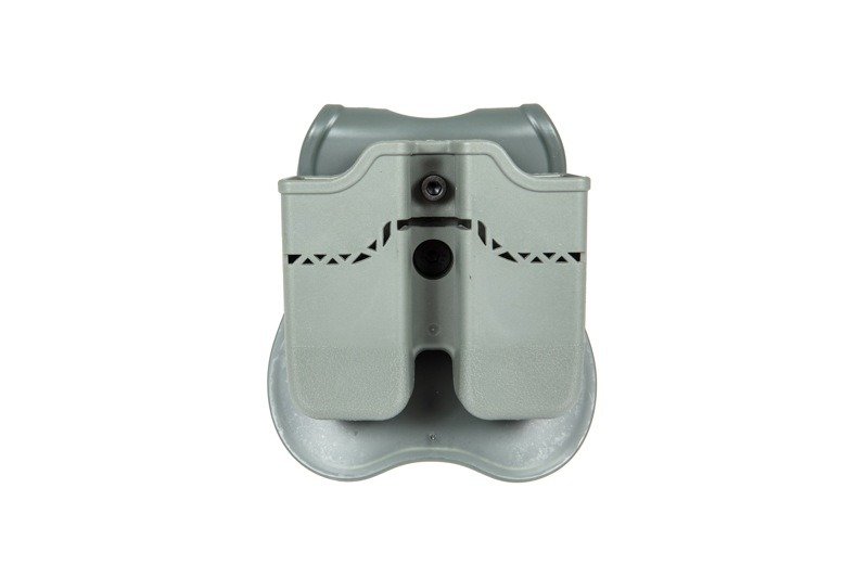 Bolsa doble para cargadores pistola owe Glock - gris