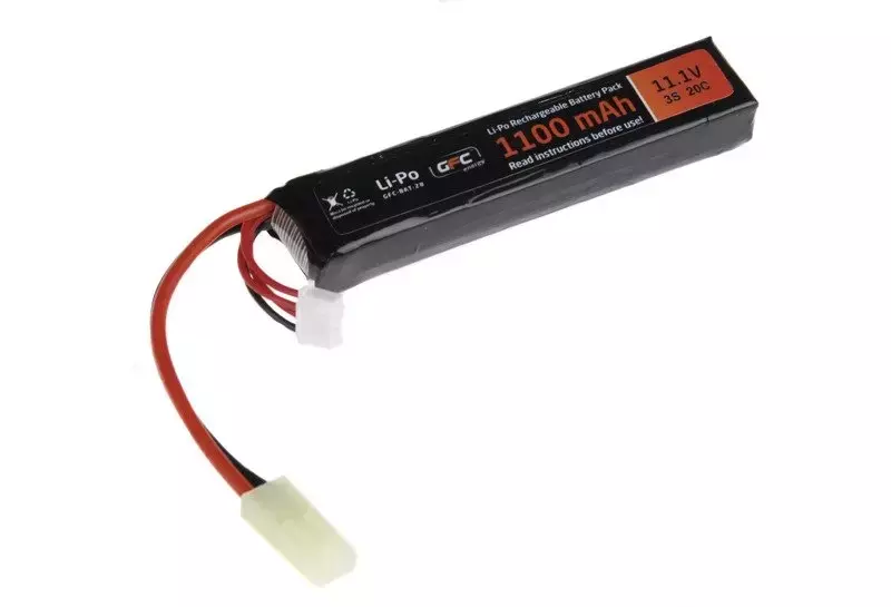 Batterie LiPo 11.1V 1100mAh 20/40C