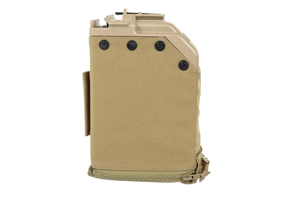 Zásobník krabicový 5000 kuliček Vega Force Company pro MK48 MOD1 Flat Dark Earth