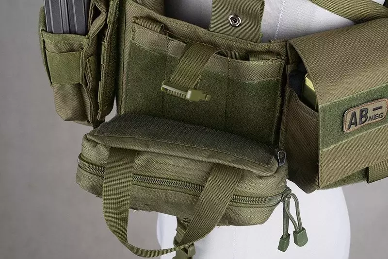 Small MOLLE Rip-Away Medical Pouch - Black