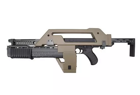 Airsoft pušky Pulzní puška M41A - tan
