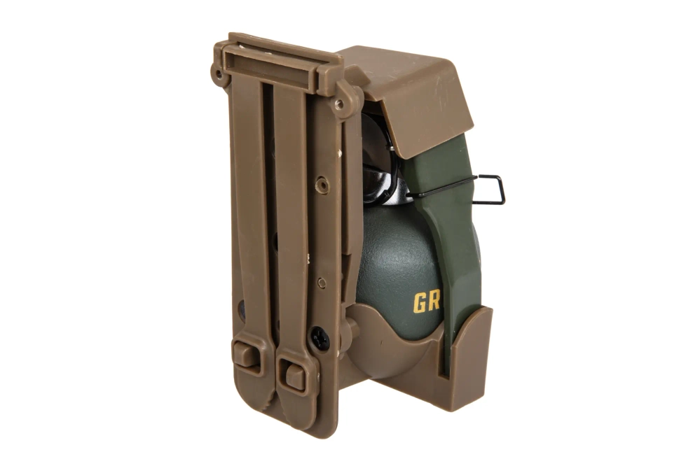 M67 fragmentatiegranaatpop met Tan-lader