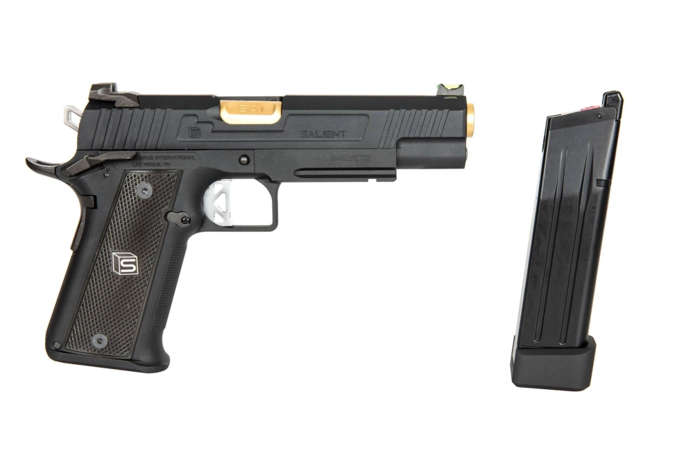 SAI DS 2011 Full Auto (Aluminum/Green Gas) Pistol Replica