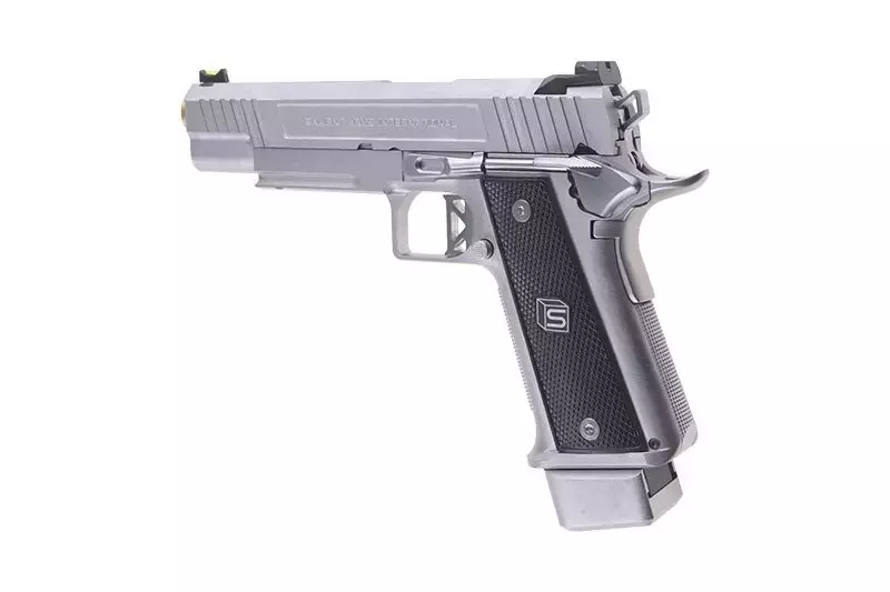 Pistola de airsoft SAI 2011 DS 5.1 (Aluminio / Green gas) - Plata