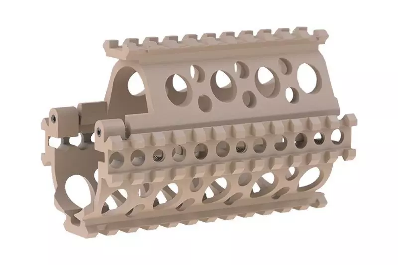 Zestaw szyn RIS typu M83K do AK - tan