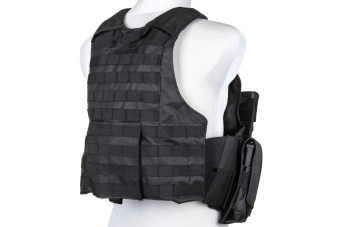 Taktická vesta Cybergun Swiss Arms CIRAS Black