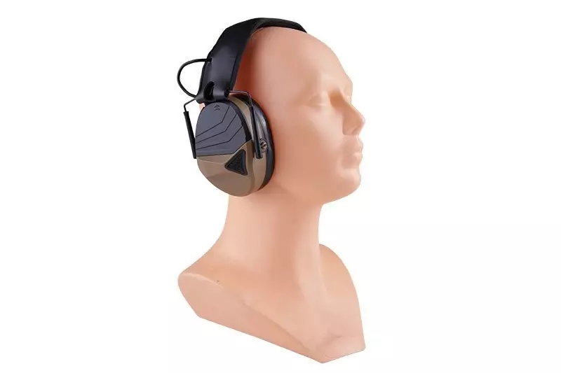 Casque antibruit actif M30 - brun coyote