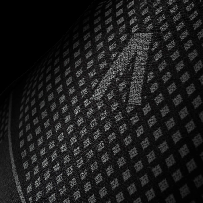 Sweat-shirt thermique Alpinus Active Base Layer pour hommes Noir et gris