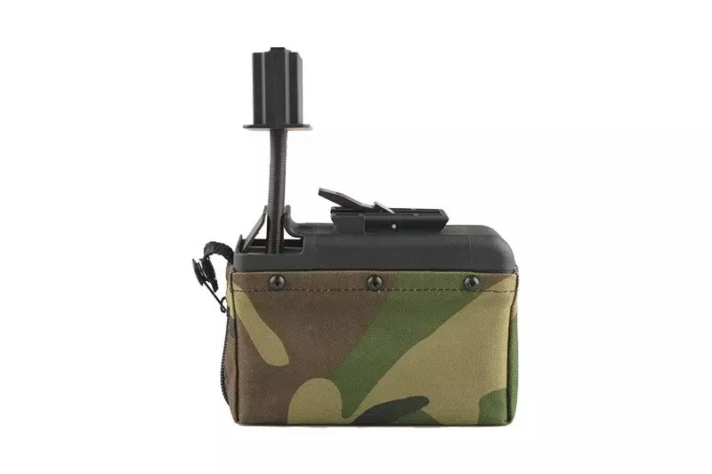 Krabicový zásobník 1500 kuliček pro M249 - woodland