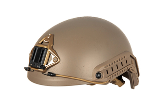 Ballistische Aramide zware versie L/XL donker aarde helm replica