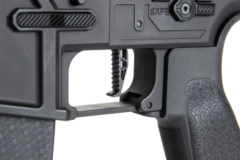 Airsoftová zbraň puškaka SA-E13-RH EDGE 2.0™ Heavy Ops Stock - černá