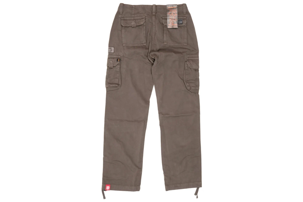 Pantalón Alpha Industries Jet Gris-Negro