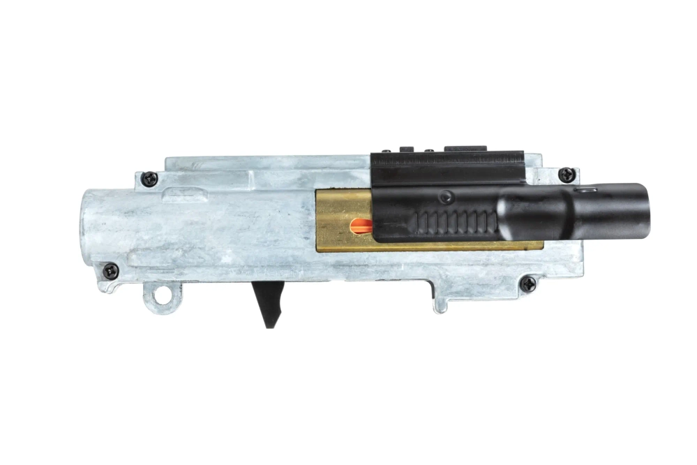 Mitad superior de la gearbox dividida EBB V2 ICS para réplicas M4/UK1/HOG/YAK MA-193